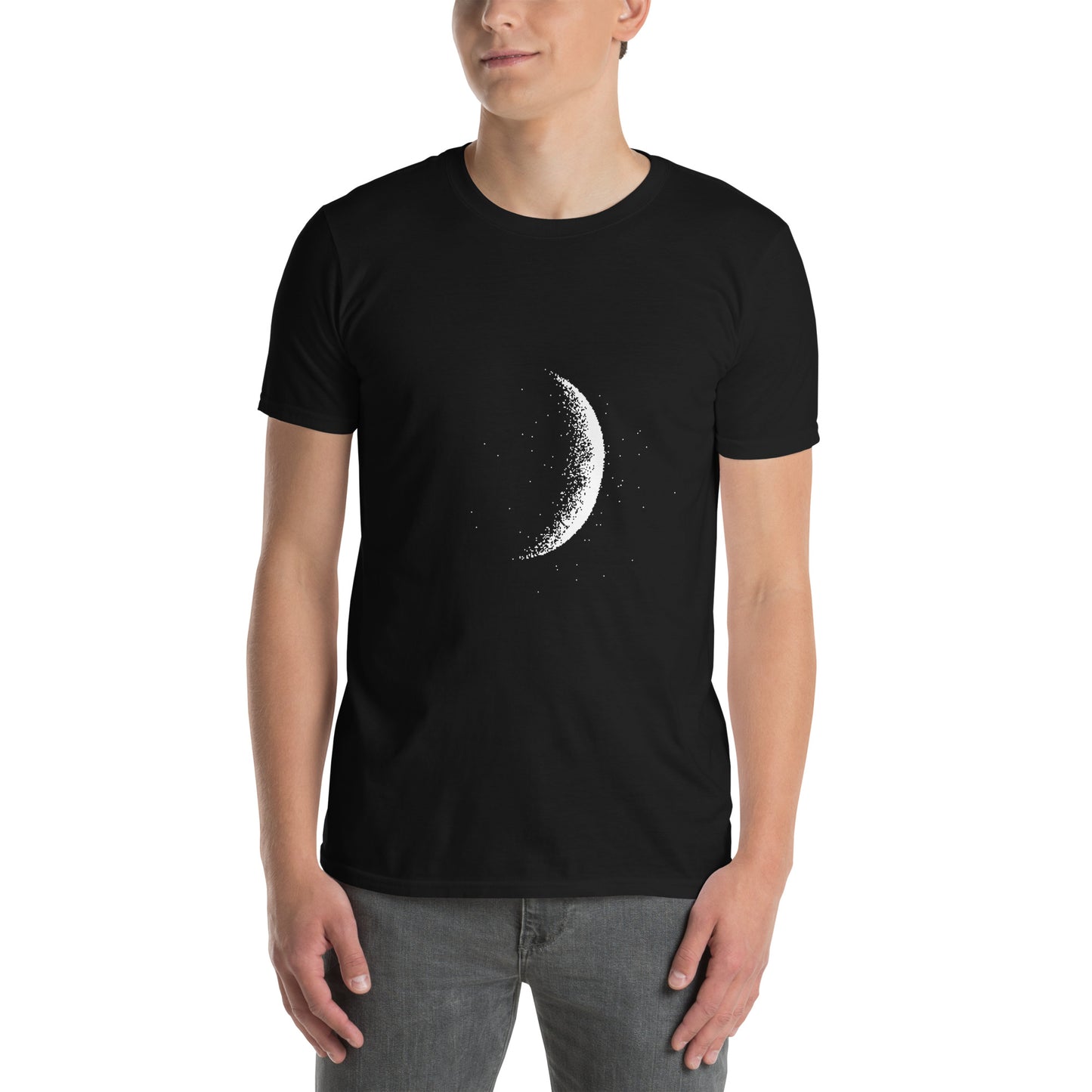 Koszulka unisex z krótkim rękawem „MOON” ID: 330 (PREMIUM)