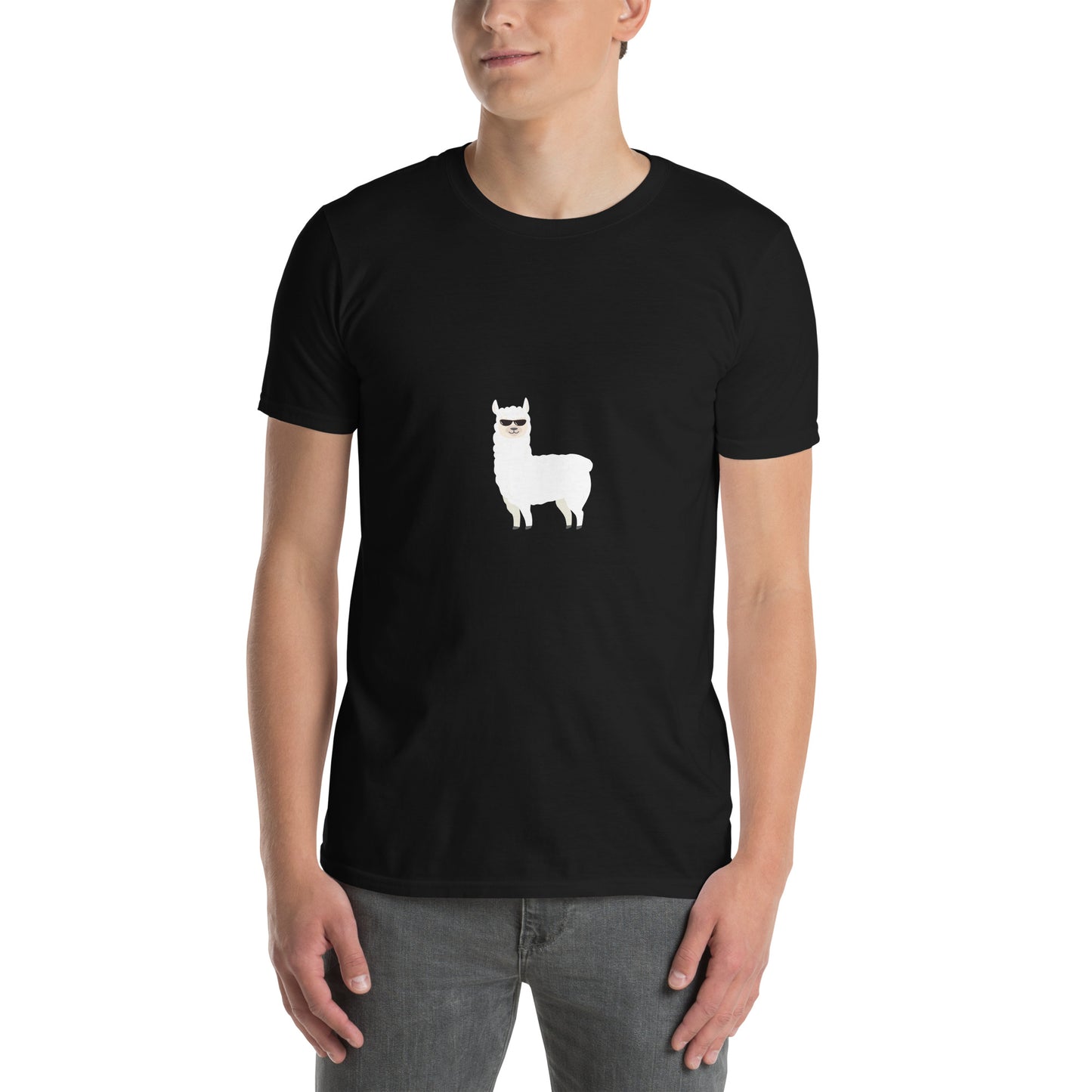 Short-Sleeve Unisex T-Shirt "LAMA" ID: 333 (PREMIUM)