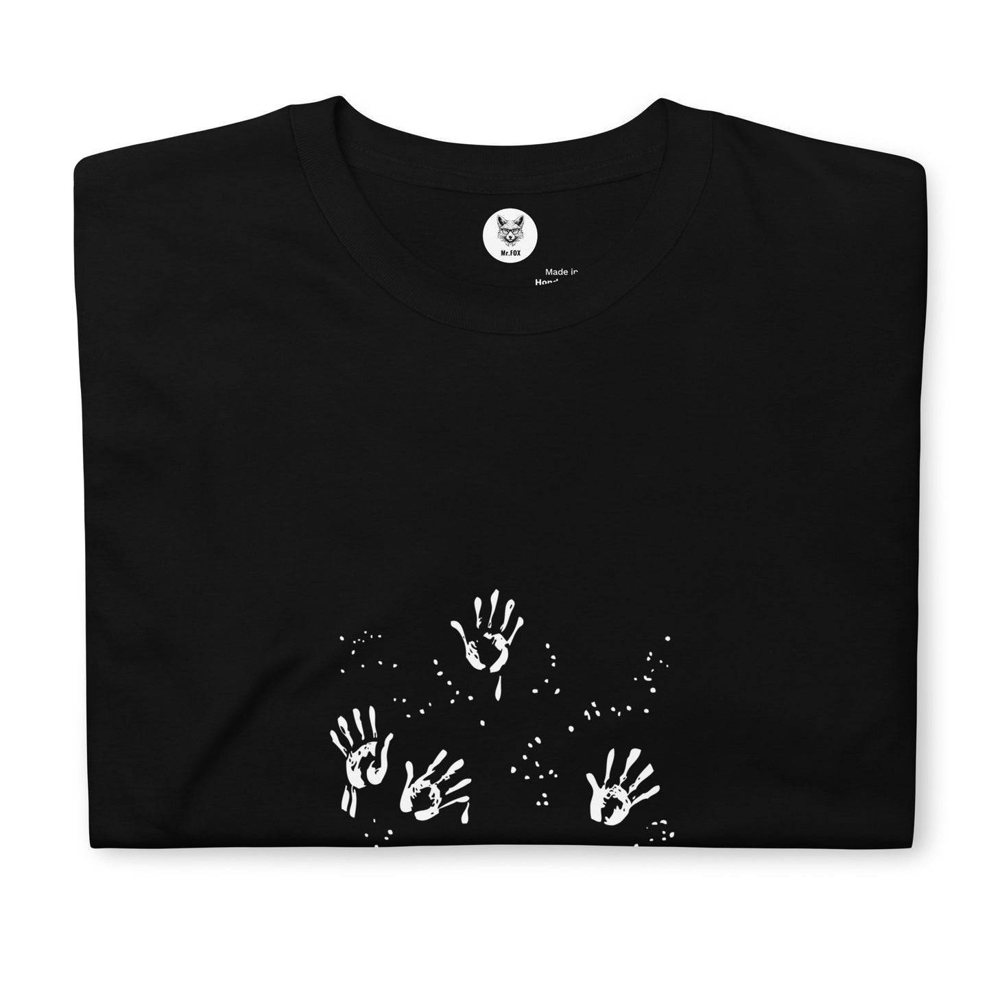 Short-Sleeve Unisex T-Shirt "hand prints" ID: 342 (PREMIUM)