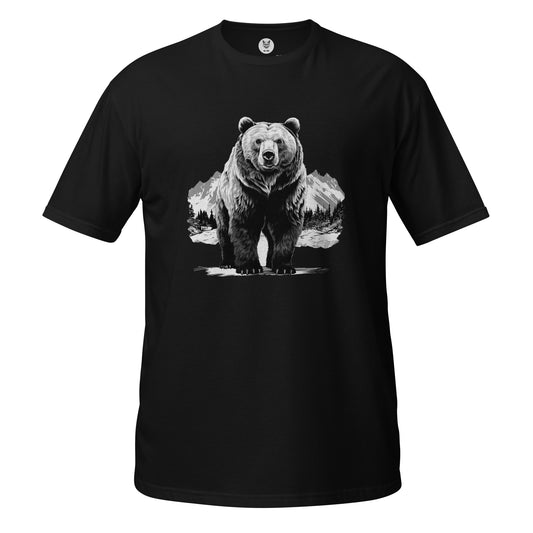 Short-Sleeve Unisex T-Shirt "BEAR" ID: 188  (m) [premium]