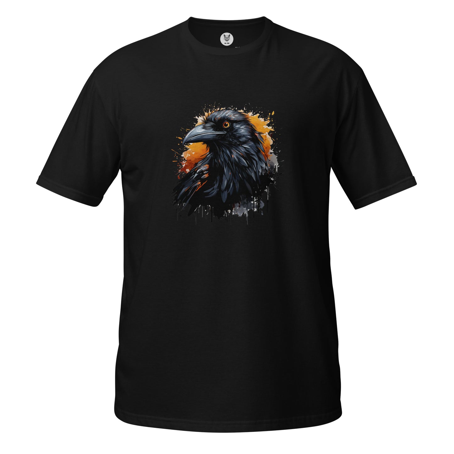 Short-Sleeve Unisex T-Shirt "CROW" id: 27 (PREMIUM)