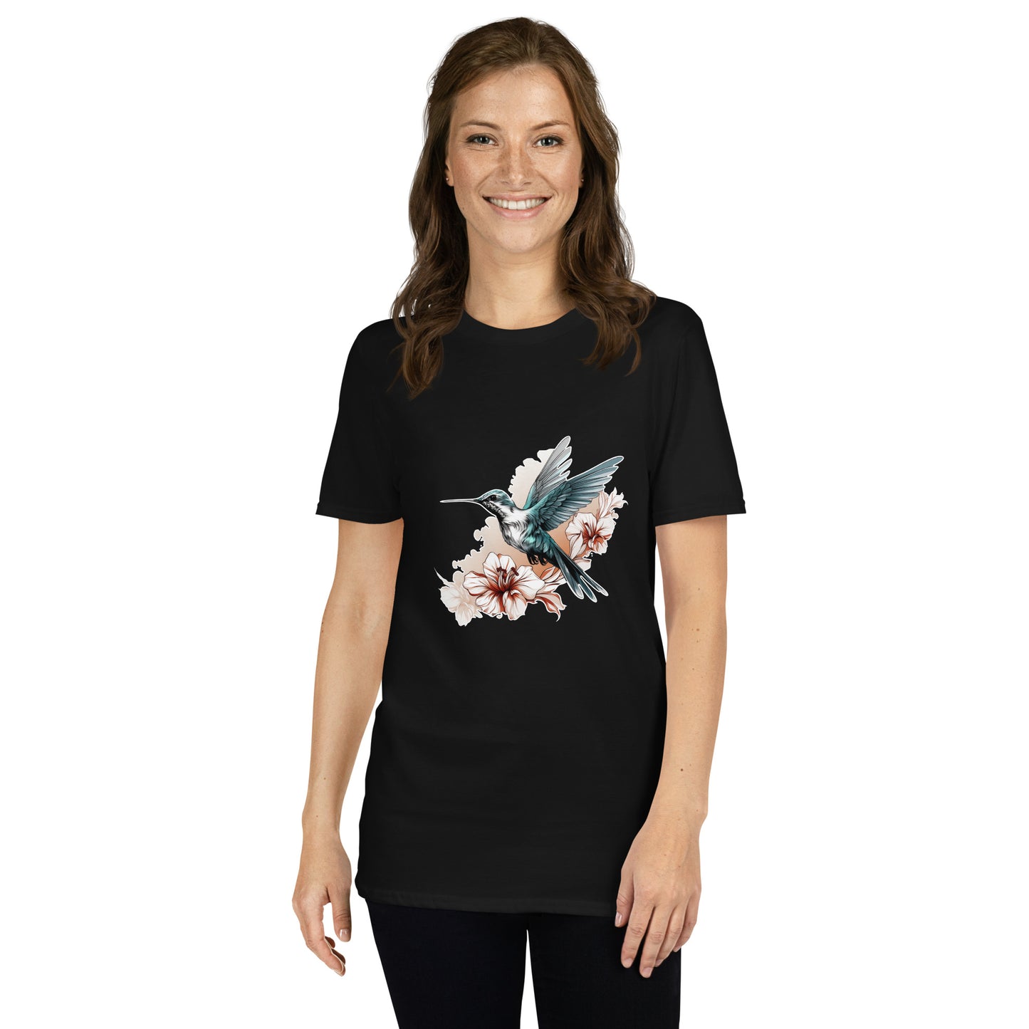 Short-Sleeve Unisex T-Shirt "HUMMINGBRI" id: 67 (PREMIUM)