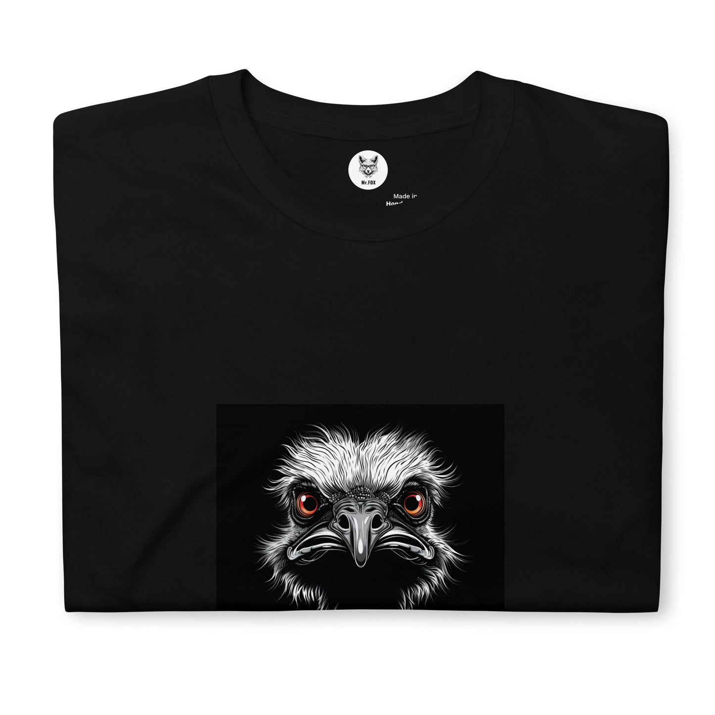 Short-Sleeve Unisex T-Shirt "OSTRICH" id: 81 (PREMIUM)