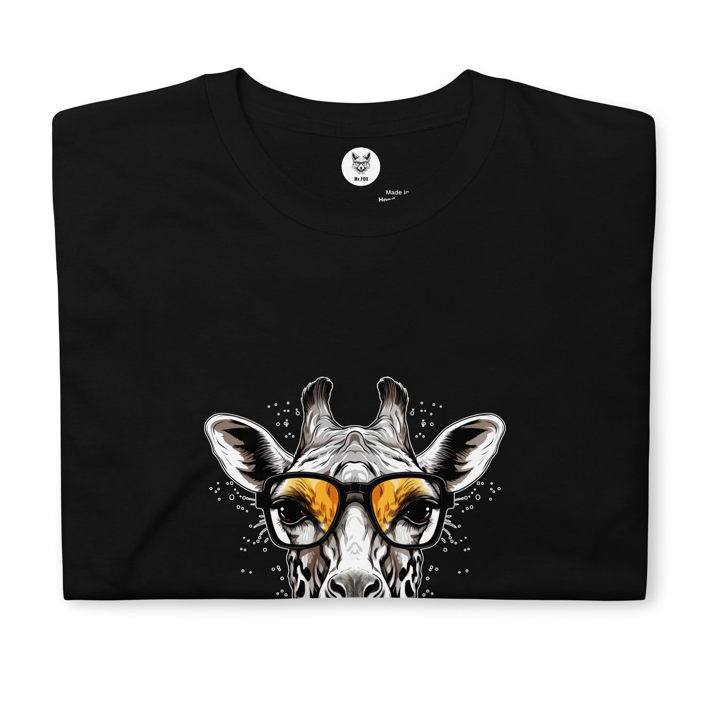 Short-Sleeve Unisex T-Shirt "GIRAFFE" id: 86 (PREMIUM)