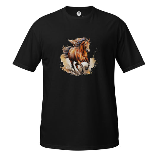 Short-Sleeve Unisex T-Shirt "HORSE" id: 87 (PREMIUM)