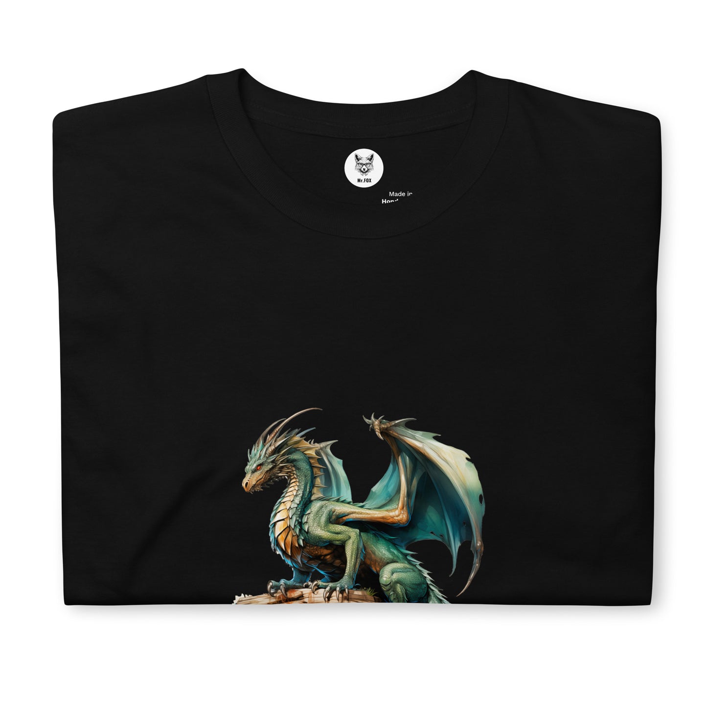 Koszulka unisex z krótkim rękawem „DRAGON” id: 94 (PREMIUM)