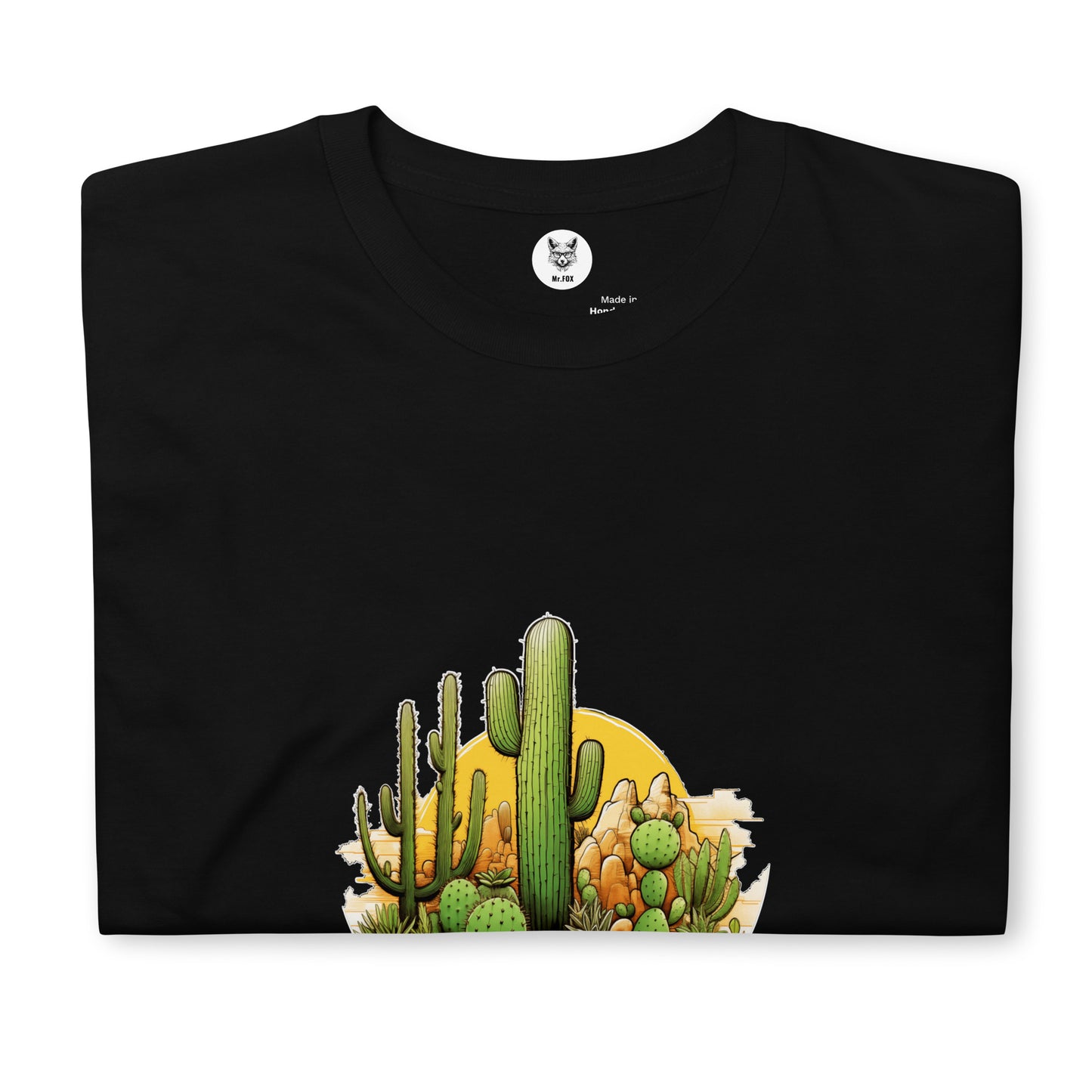 Koszulka unisex z krótkim rękawem „CACTUS” ID: 98 (PREMIUM)