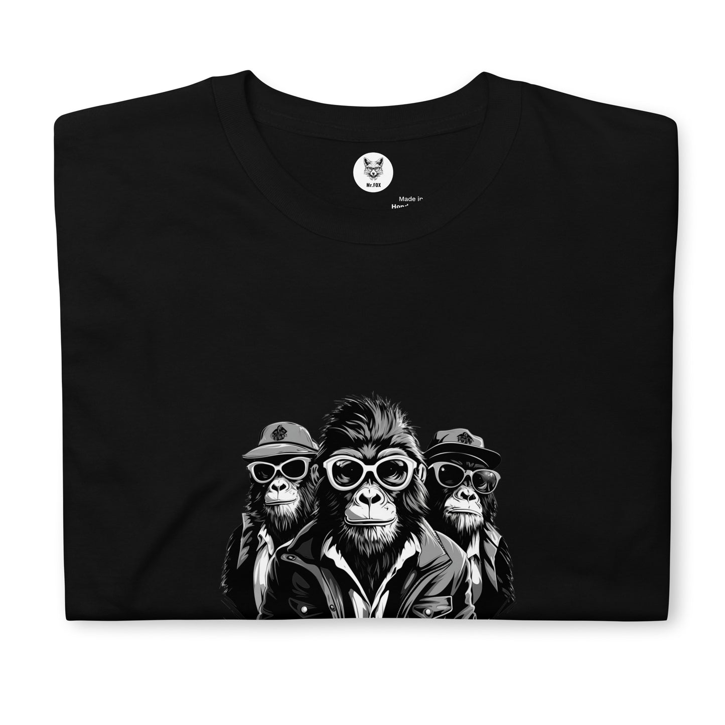 Short-Sleeve Unisex T-Shirt "Gang of Monkeys" ID: 107 (PREMIUM)