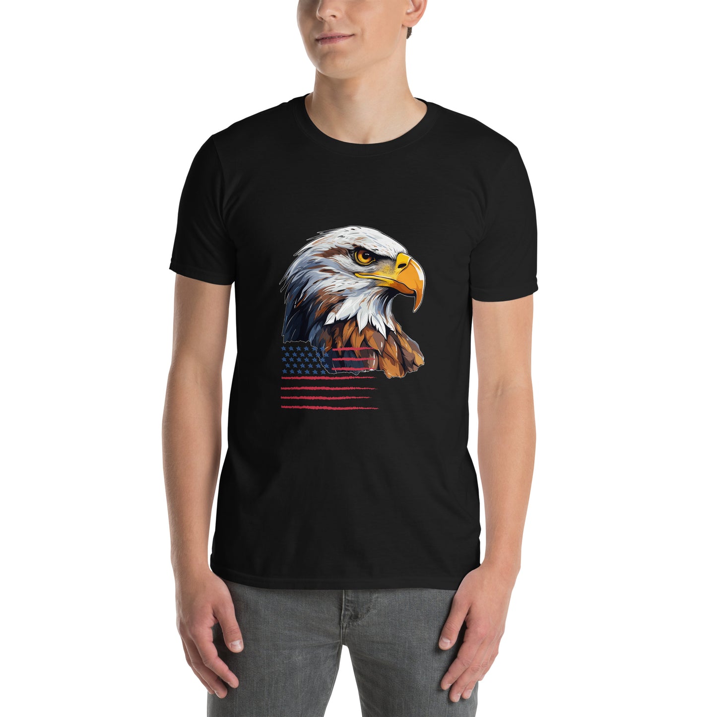 Short-Sleeve Unisex T-Shirt "EAGLE" ID: 109 (PREMIUM)