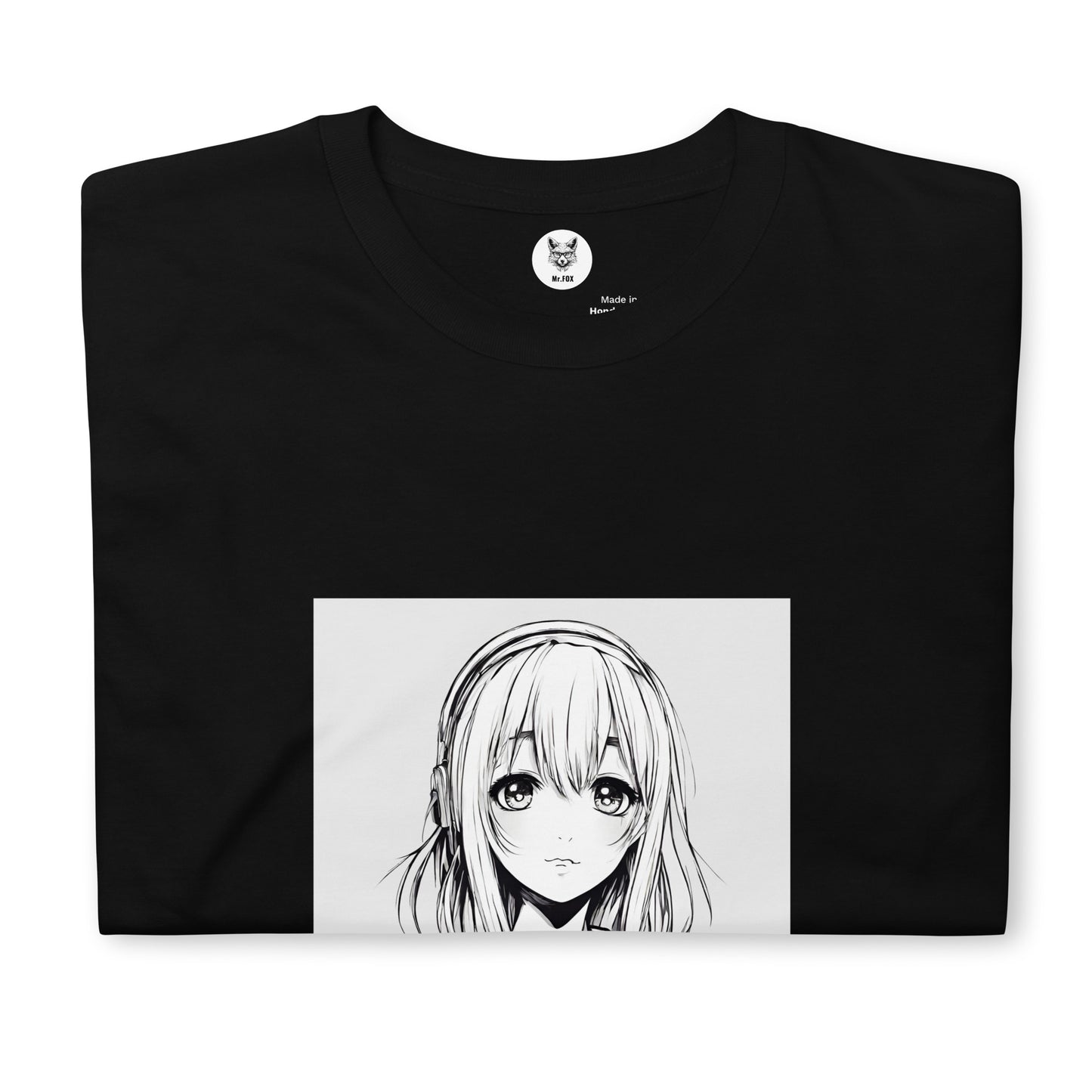 Koszulka unisex z krótkim rękawem „ANIME” ID: 345 (PREMIUM)