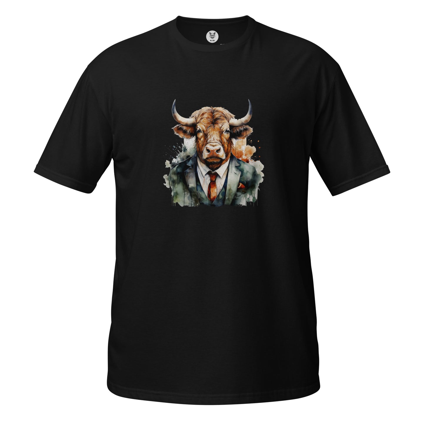 Koszulka unisex z krótkim rękawem „BULL” ID: 117 (PREMIUM)