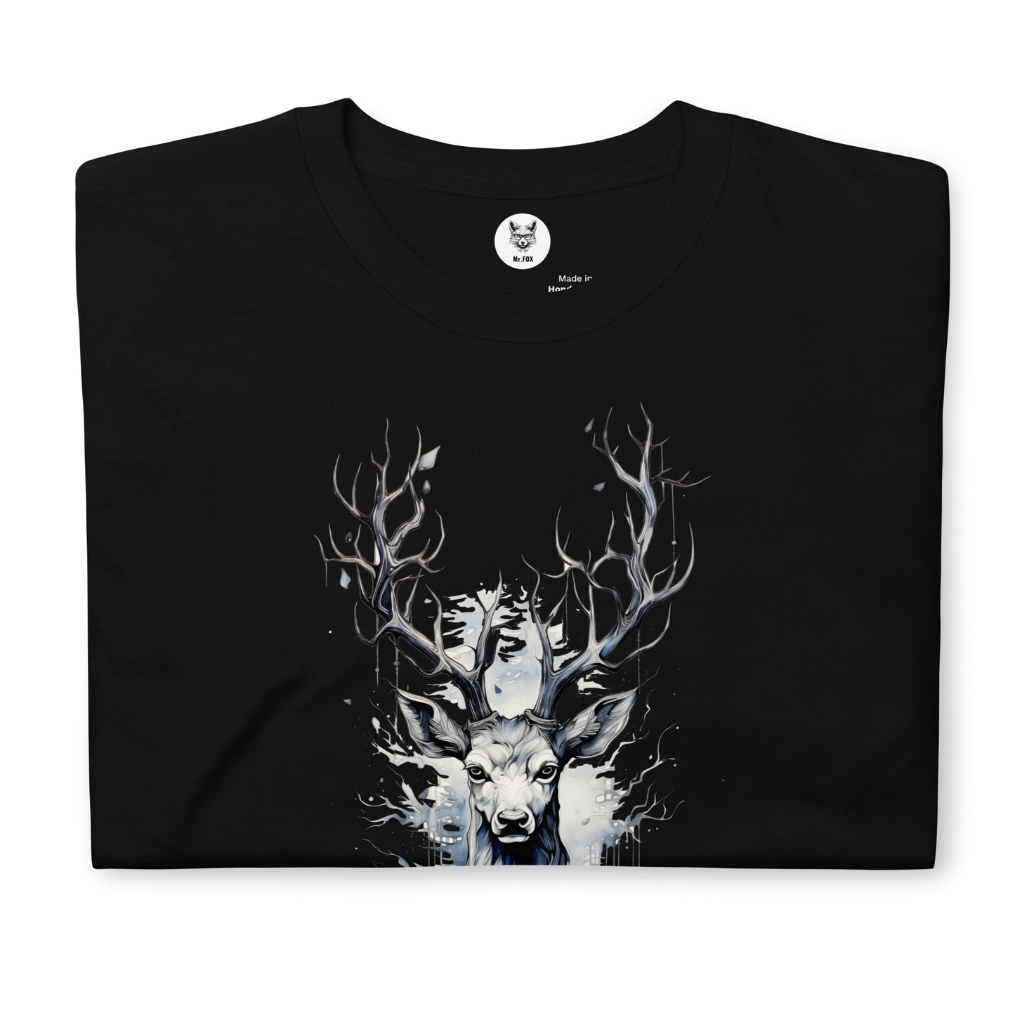 Футболка унисекс с коротким рукавом "DEER" ID: 127 (ПРЕМИУМ)