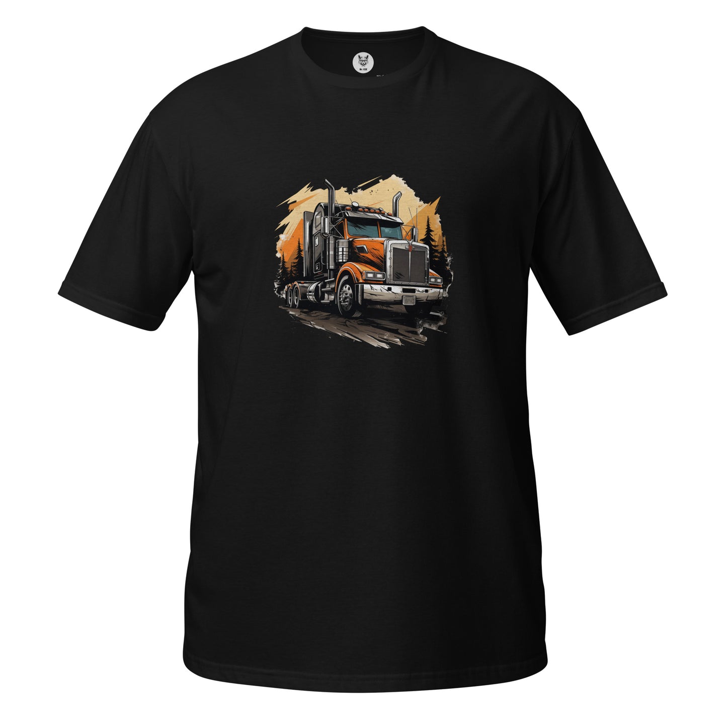 T-shirt unisex z krótkim rękawem „KING OF THE ROADS” ID: 130 (PREMIUM)