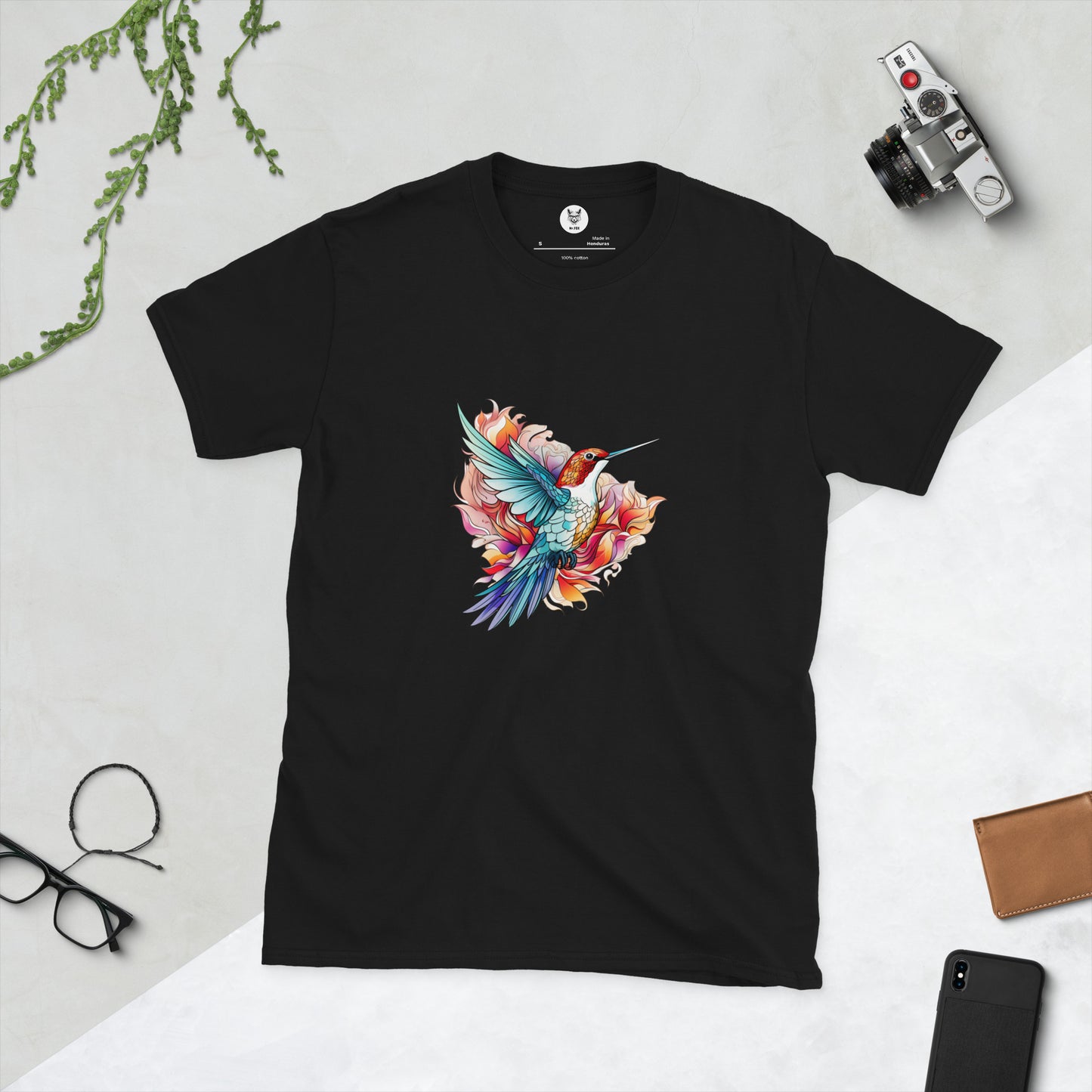 Short-Sleeve Unisex T-Shirt "HUMMINGBRI" ID: 131 (PREMIUM)