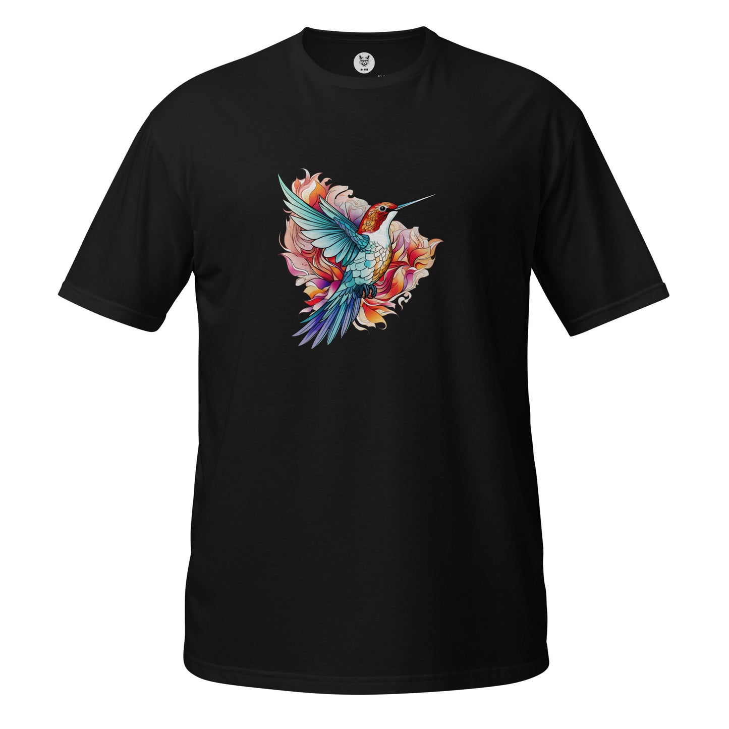 Koszulka unisex z krótkim rękawem „HUMMINGBRI” ID: 131 (PREMIUM)