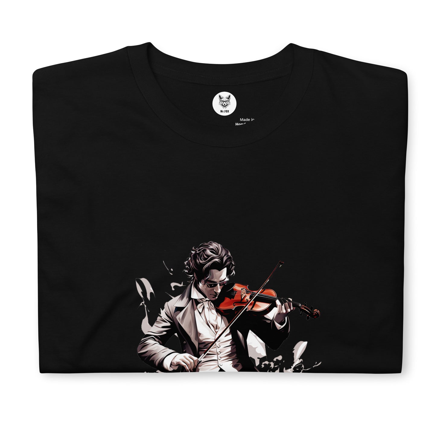 Short-Sleeve Unisex T-Shirt "VIOLINIST" ID: 136 (PREMIUM)