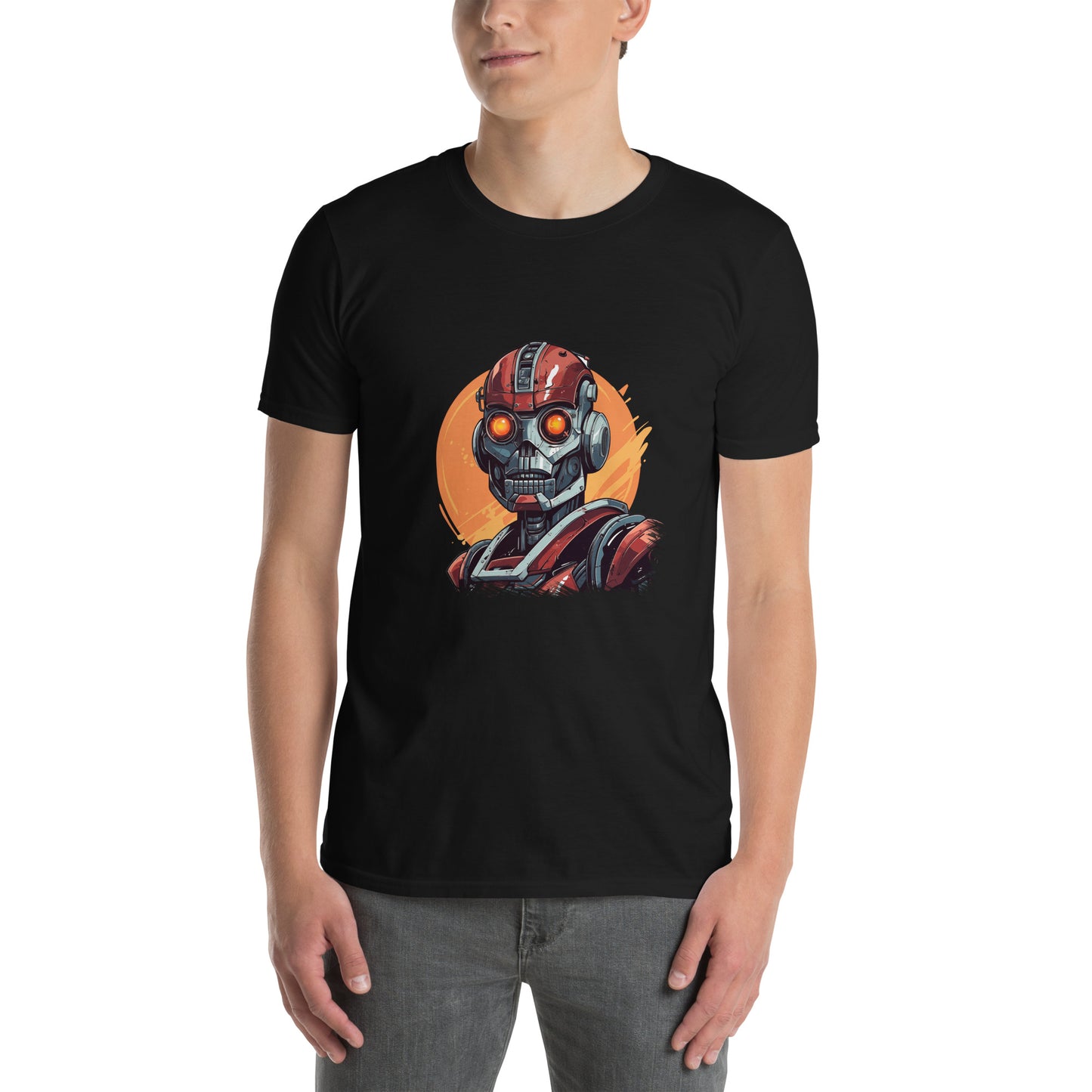 Short-Sleeve Unisex T-Shirt "ROBOT" ID: 138 (PREMIUM)