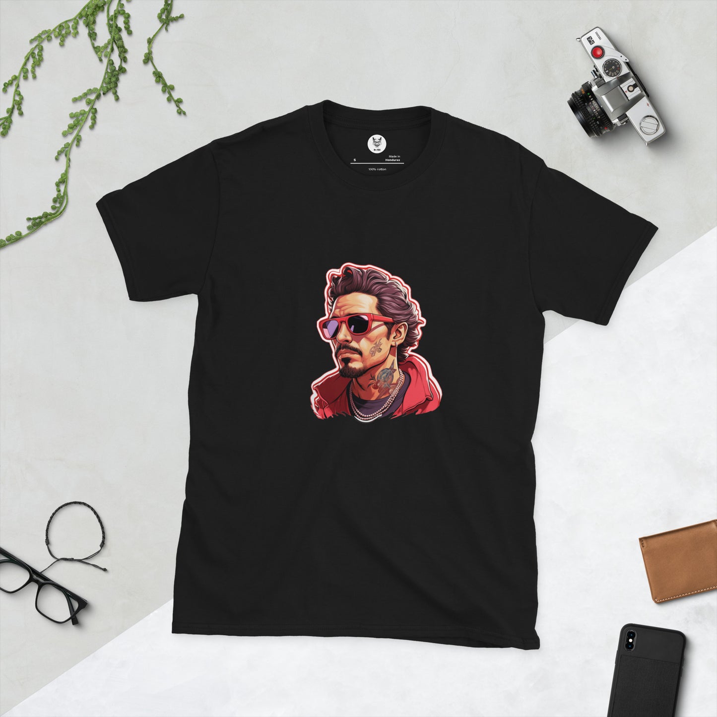 T-shirt unisex z krótkim rękawem „COOL GUY” ID: 139 (PREMIUM)