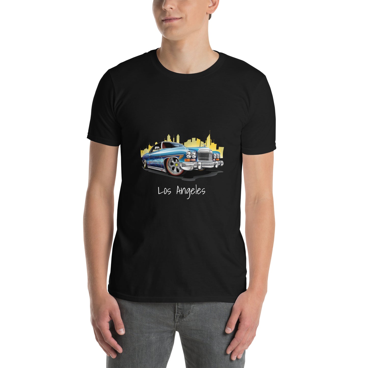 Koszulka unisex z krótkim rękawem „LOWRIDER” ID: 140 (PREMIUM)