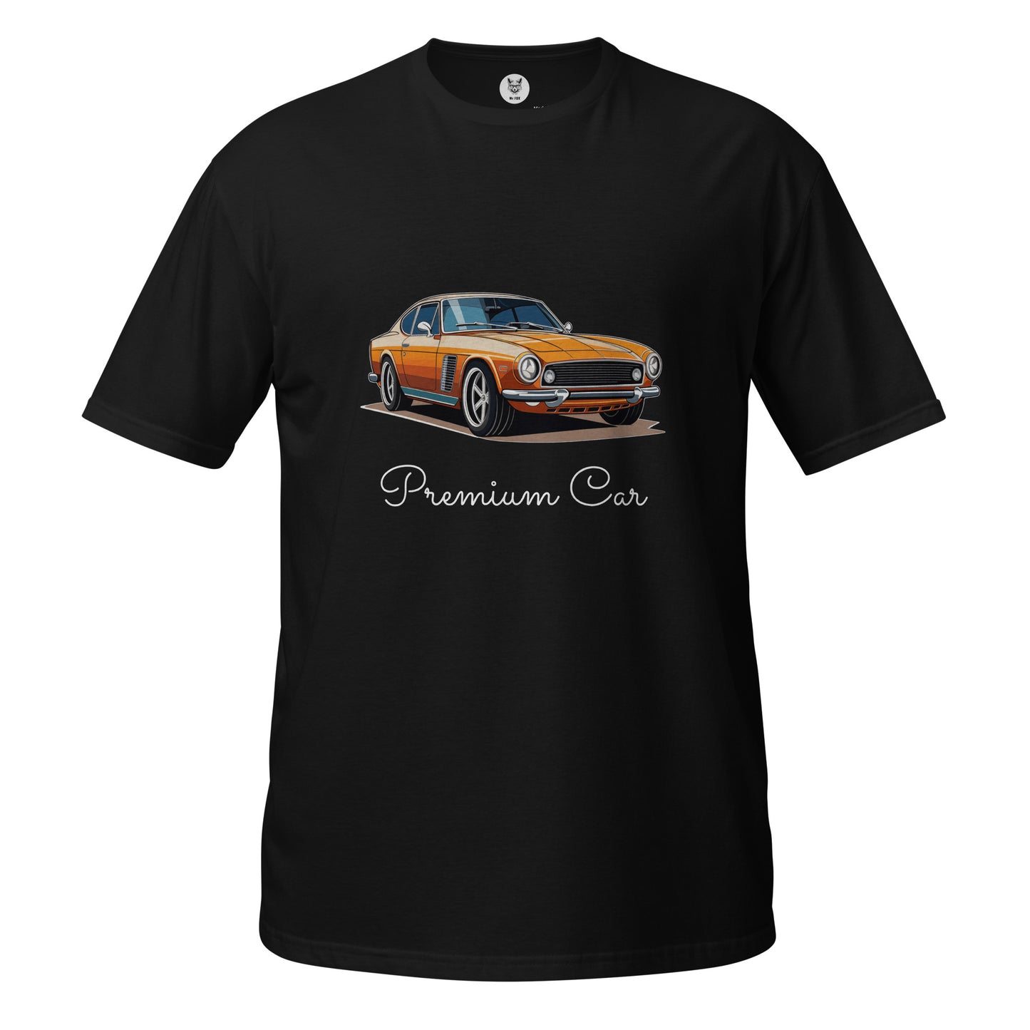 T-shirt unisex z krótkim rękawem „RETRO CAR” ID: 156 (PREMIUM)