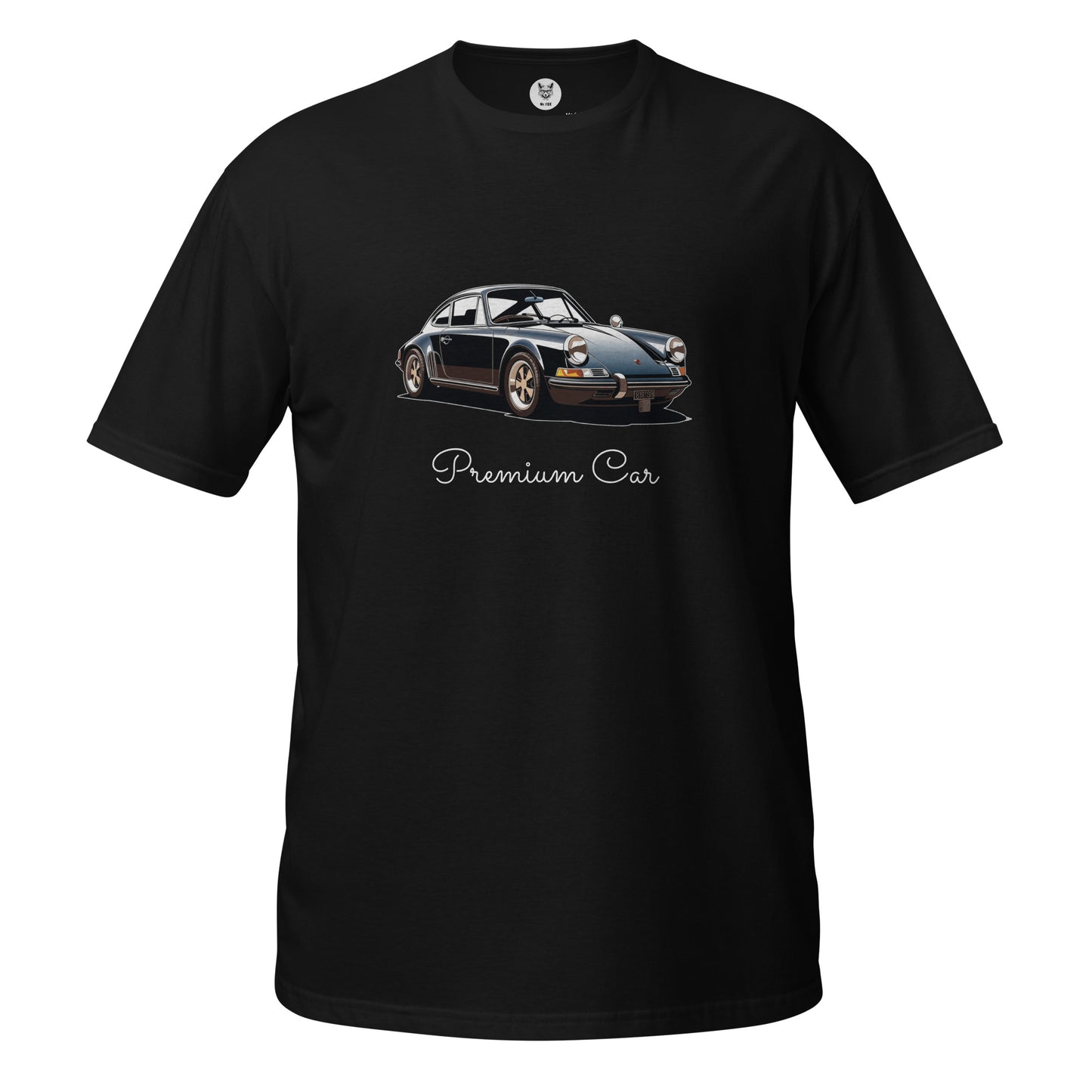 T-shirt unisex z krótkim rękawem „RETRO CAR” ID: 160 (PREMIUM)