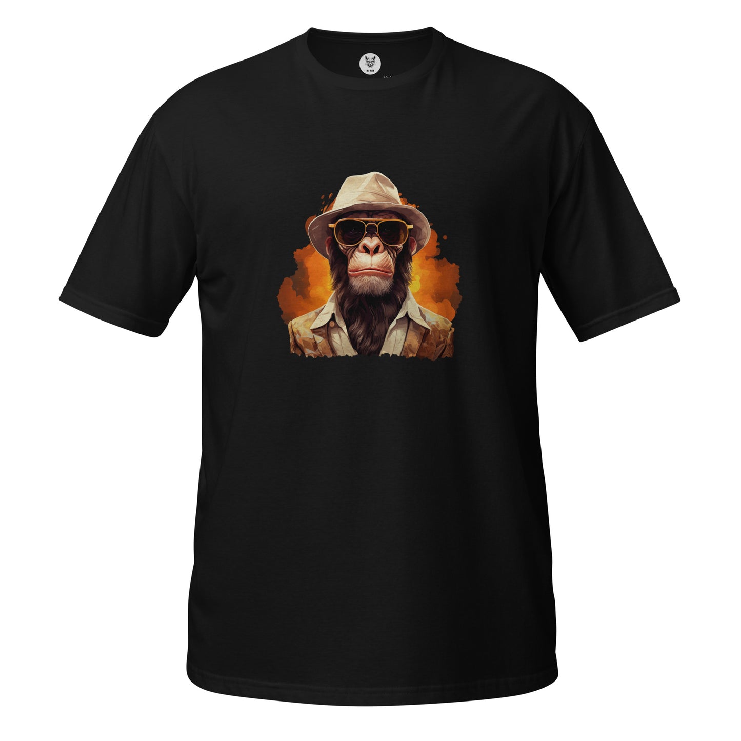 Short-Sleeve Unisex T-Shirt "MONKEY" ID: 168 (PREMIUM)