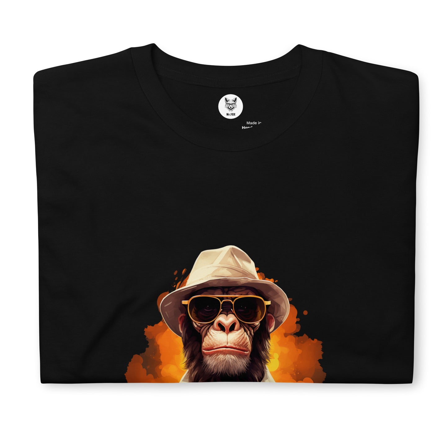 Short-Sleeve Unisex T-Shirt "MONKEY" ID: 168 (PREMIUM)