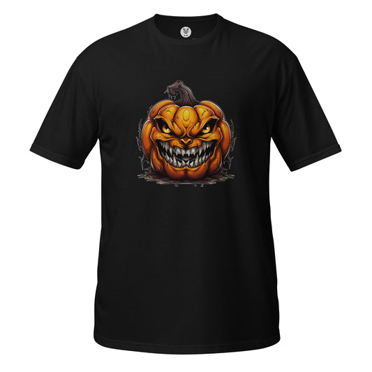 Футболка унисекс с коротким рукавом «PUMKIN HELLOWEEN» ID: 171 (ПРЕМИУМ)