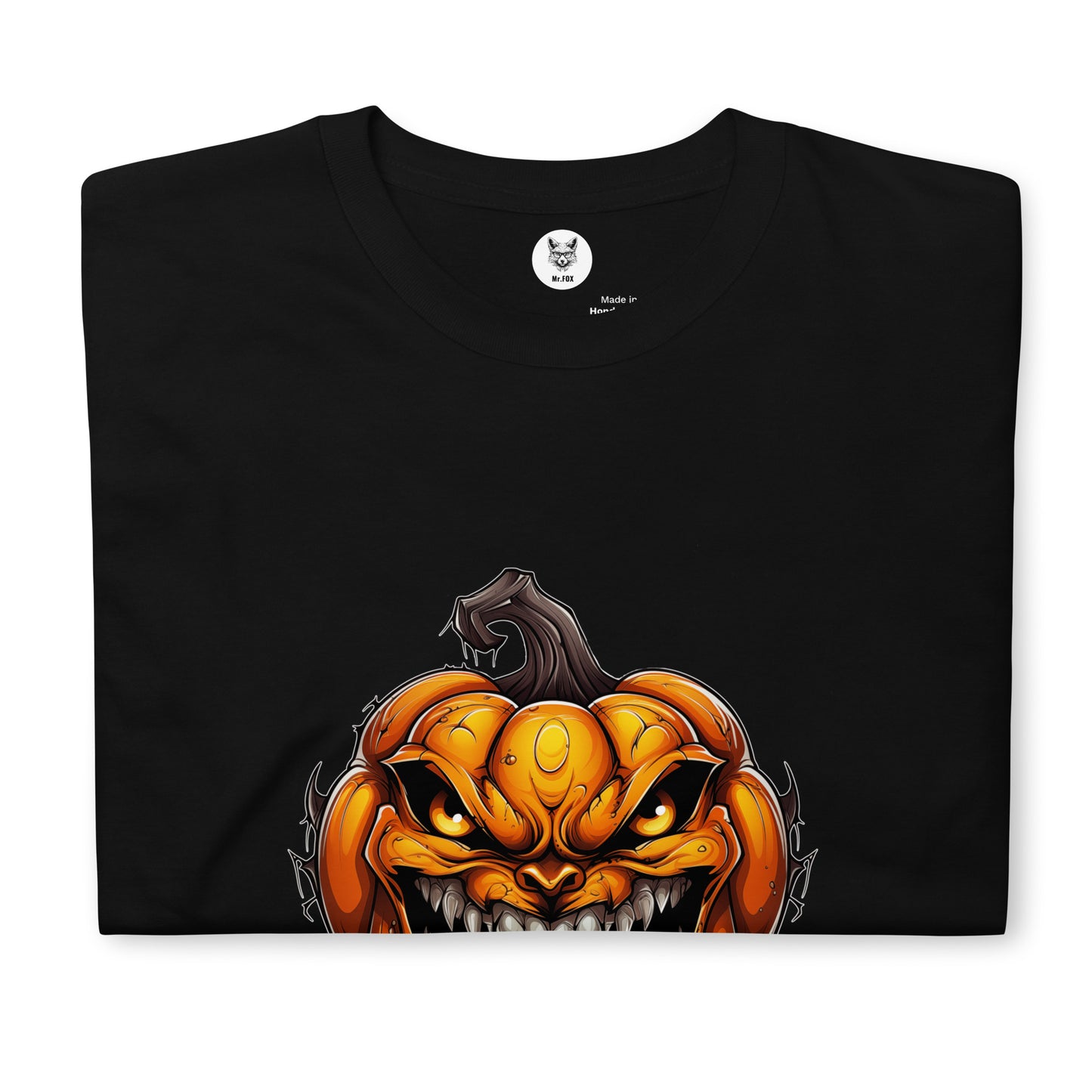 T-shirt unisex z krótkim rękawem „PUMKIN HELLOWEEN” ID: 171 (PREMIUM)