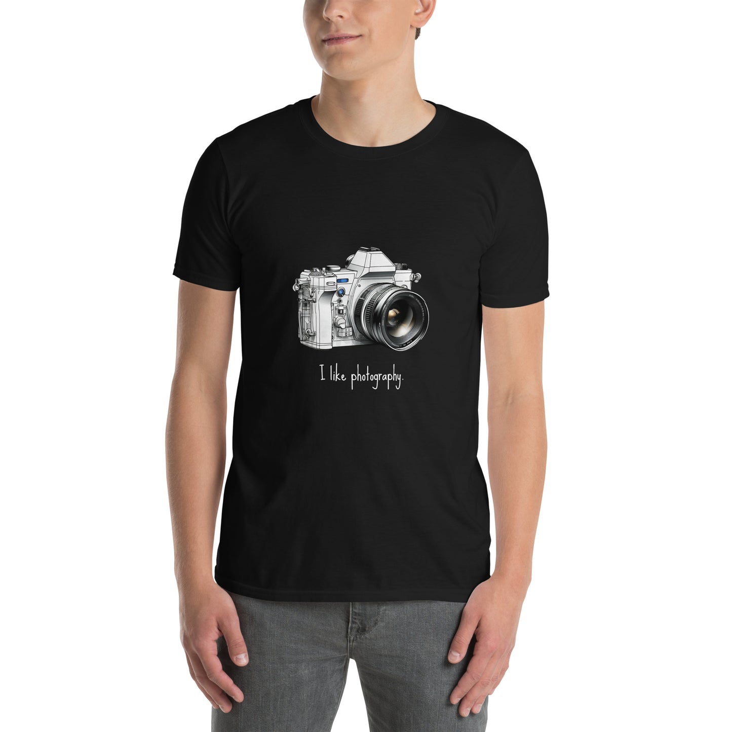 Short-Sleeve Unisex T-Shirt "PHOTOGRAPHY" ID: 172 (PREMIUM)