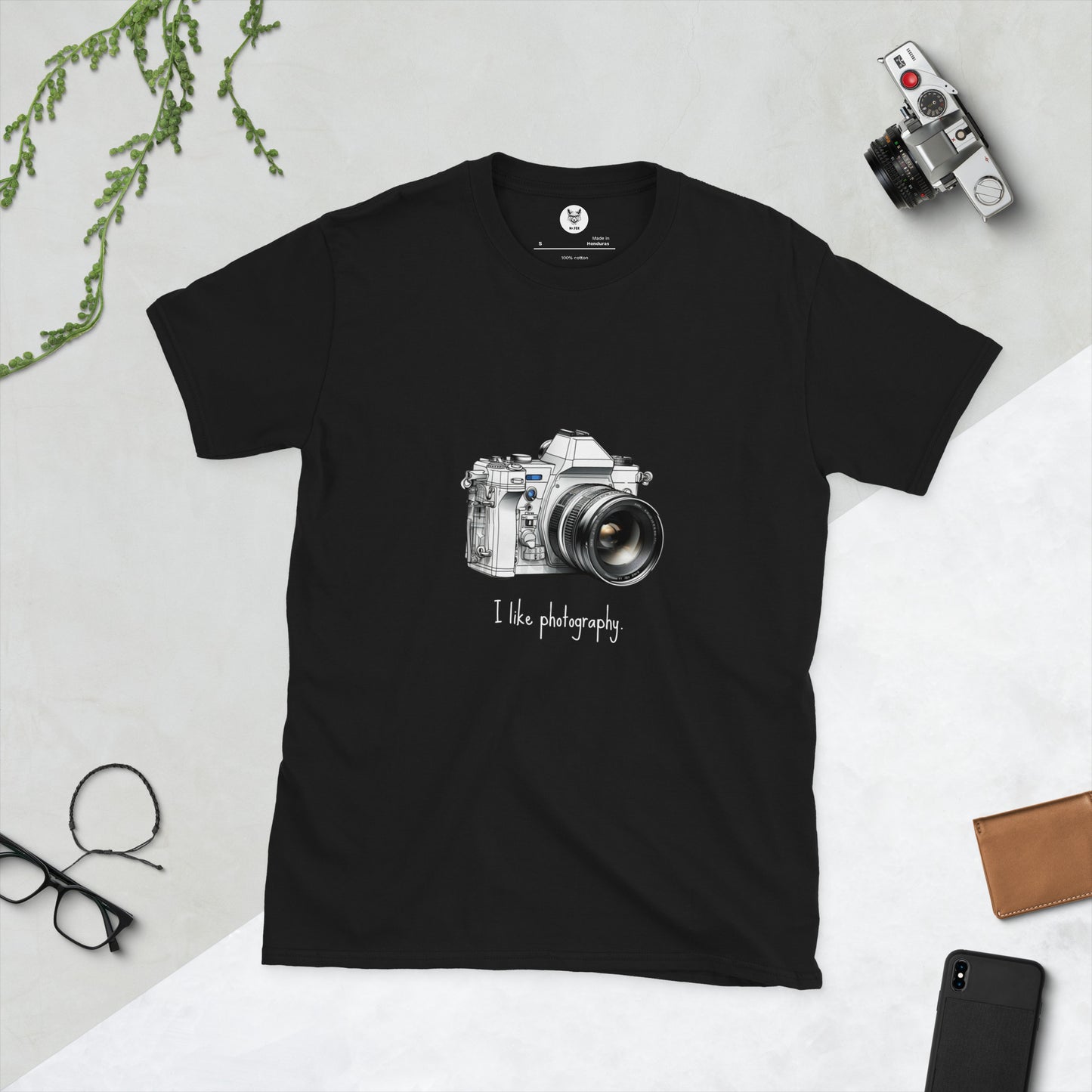 Short-Sleeve Unisex T-Shirt "PHOTOGRAPHY" ID: 172 (PREMIUM)