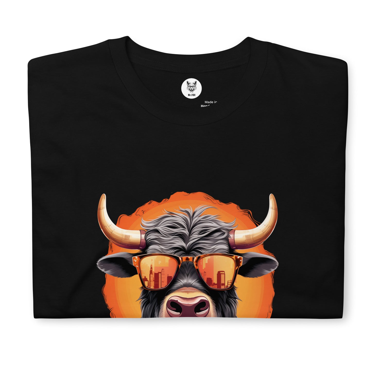 Koszulka unisex z krótkim rękawem „BULL” ID: 175 (PREMIUM)