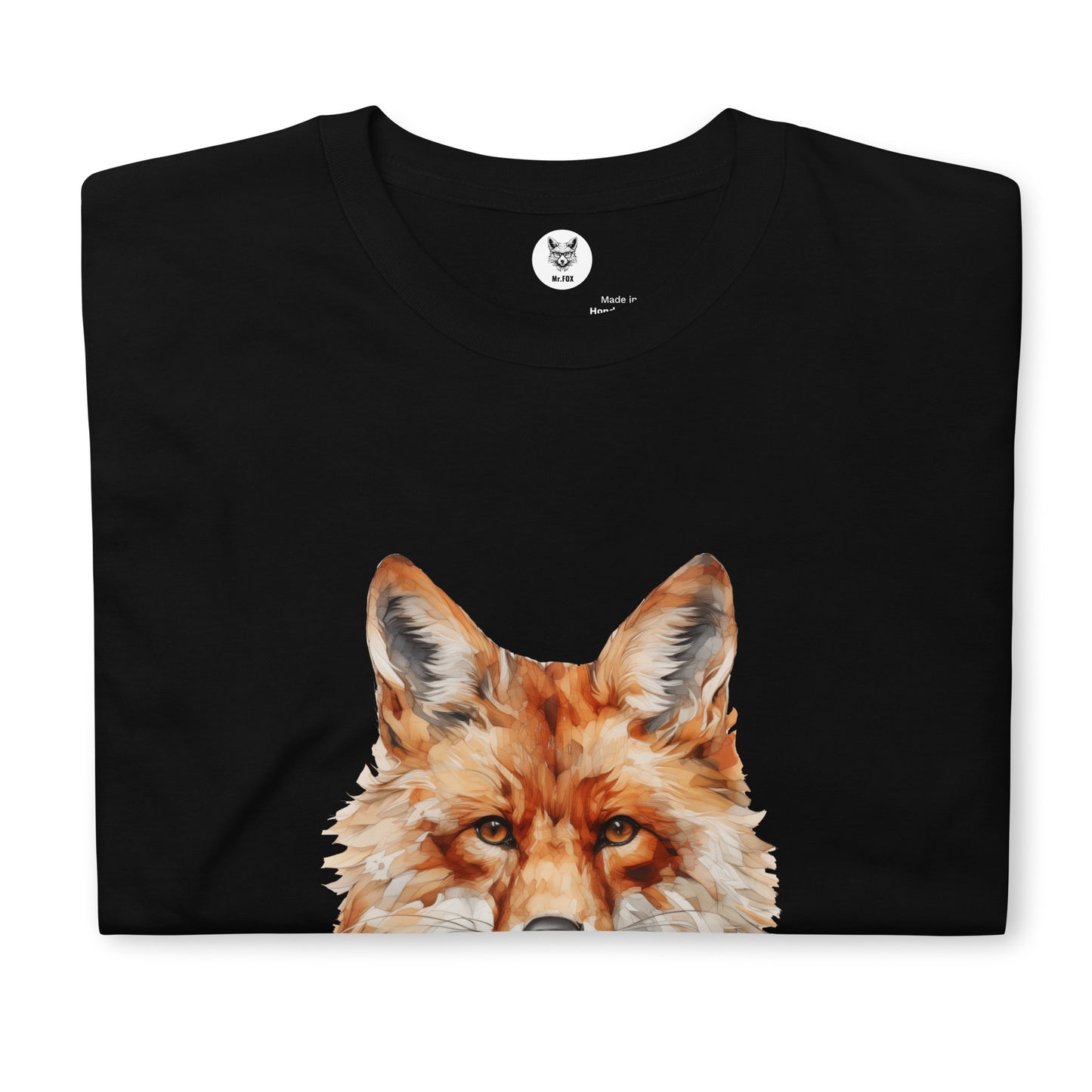 Koszulka unisex z krótkim rękawem „FOX” ID: 177 (PREMIUM)