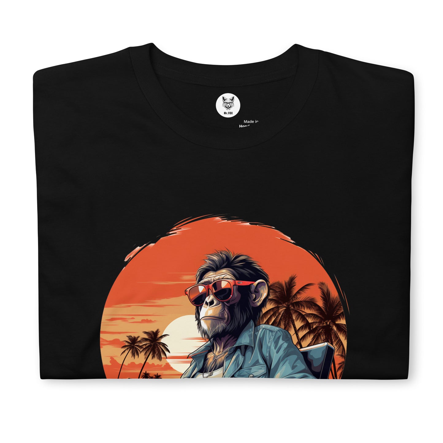 Short-Sleeve Unisex T-Shirt "MONKEY" ID: 181 (PREMIUM)