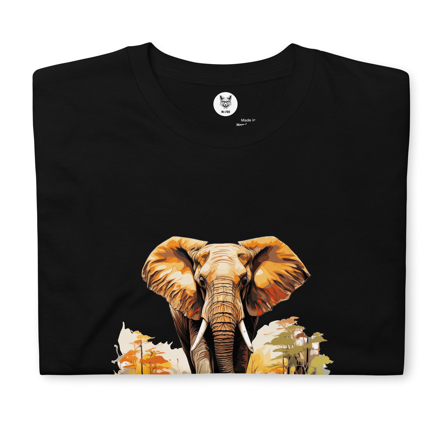 Short-Sleeve Unisex T-Shirt "ELEPHANT" ID: 183 (PREMIUM)