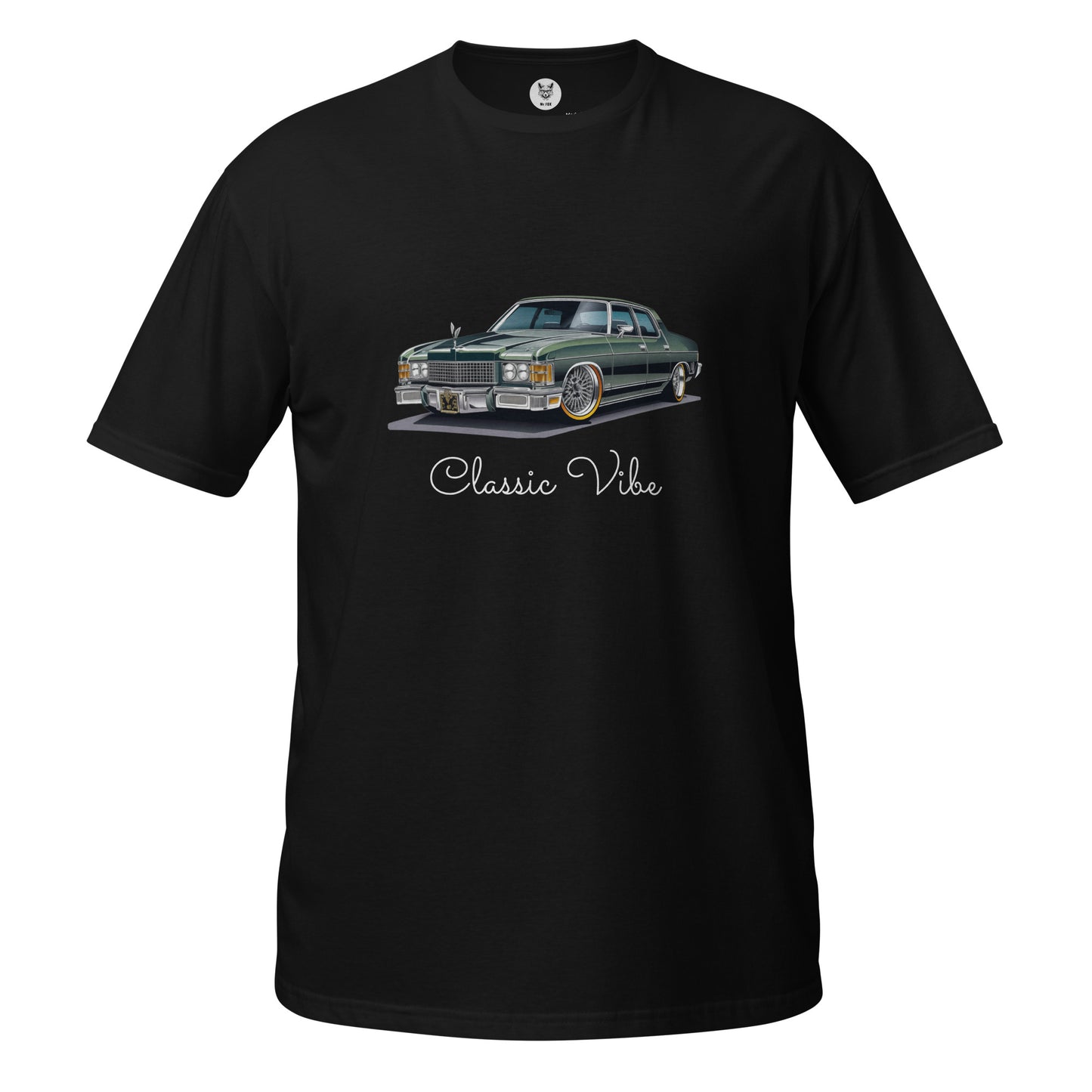 T-shirt unisex z krótkim rękawem „RETRO CAR” ID: 195 (PREMIUM)