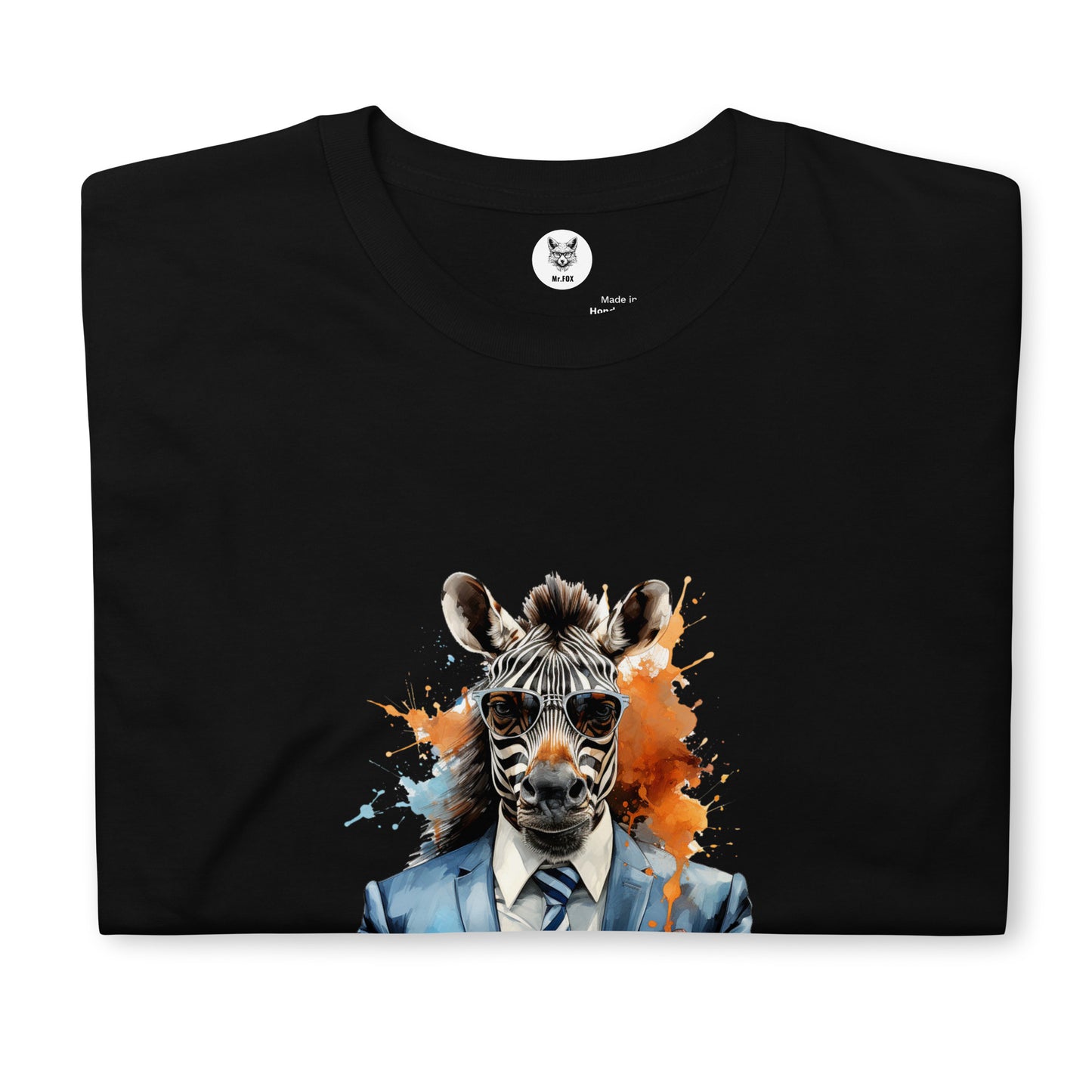 Short-Sleeve Unisex T-Shirt "ZEBRA BOSS" ID: 207 (PREMIUM)