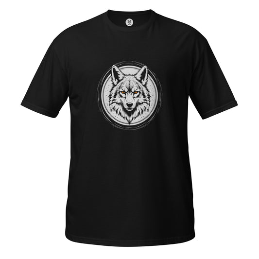 Koszulka unisex z krótkim rękawem „WOLF” ID: 223 (PREMIUM)