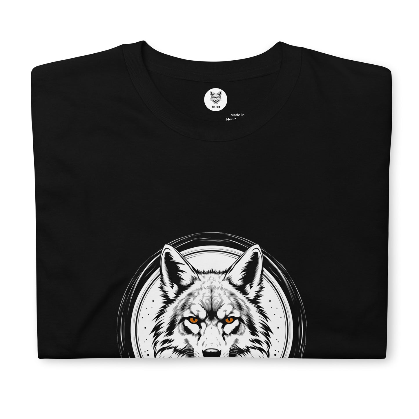 Koszulka unisex z krótkim rękawem „WOLF” ID: 223 (PREMIUM)