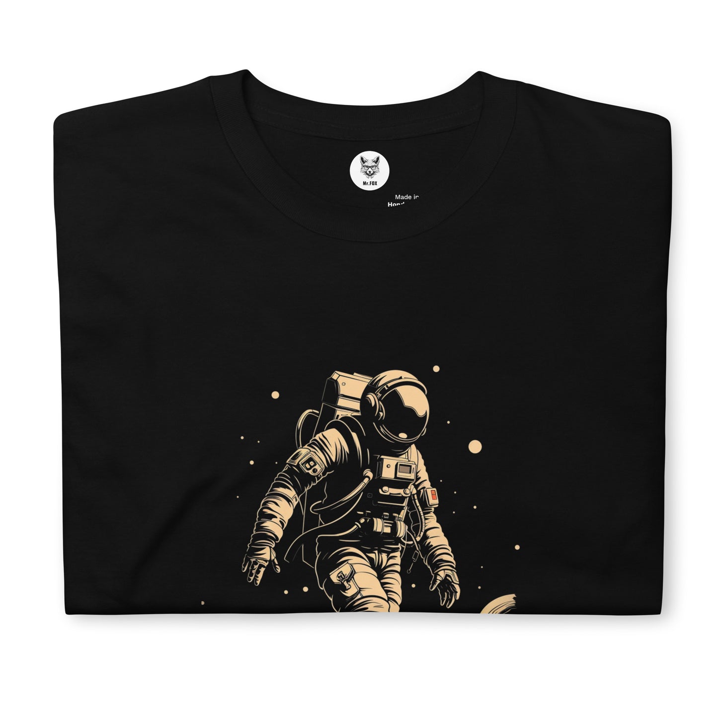 T-shirt unisex z krótkim rękawem „ASTRONAUT” ID: 233 (PREMIUM)