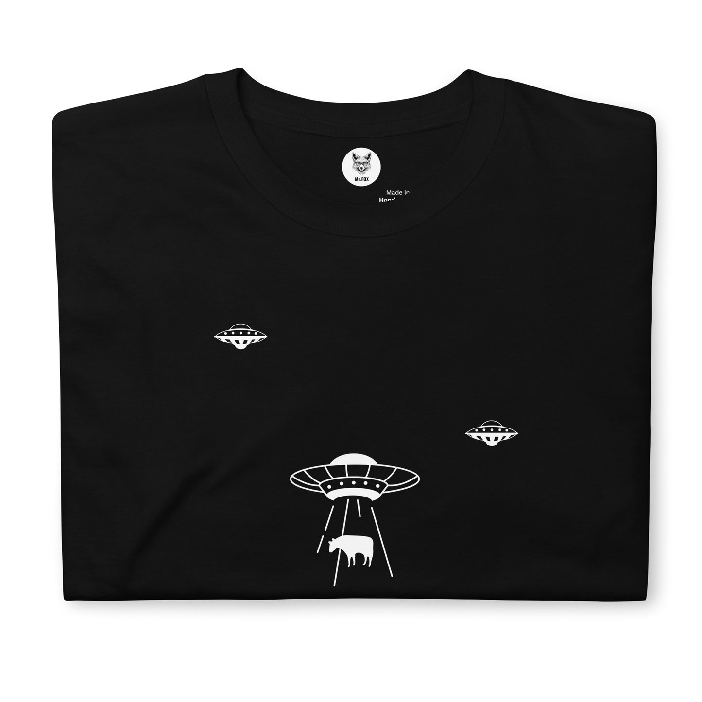 T-shirt unisex z krótkim rękawem „UFO Roswell” ID: 348 (PREMIUM)