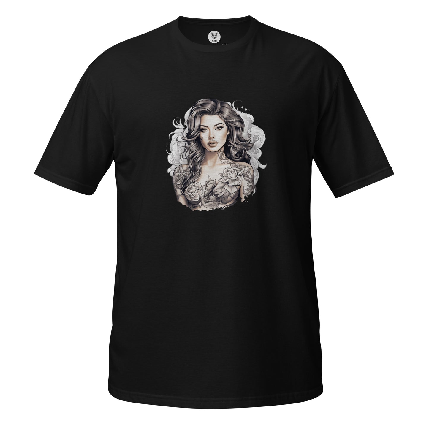 T-Shirt unisex z krótkim rękawem „TATTOO GIRL” ID: 257 (PREMIUM)