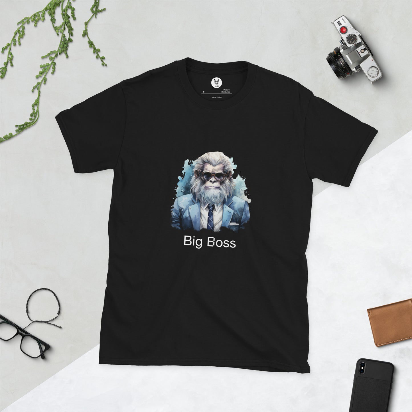 Short-Sleeve Unisex T-Shirt "BIGFOOT" ID: 266 (PREMIUM)