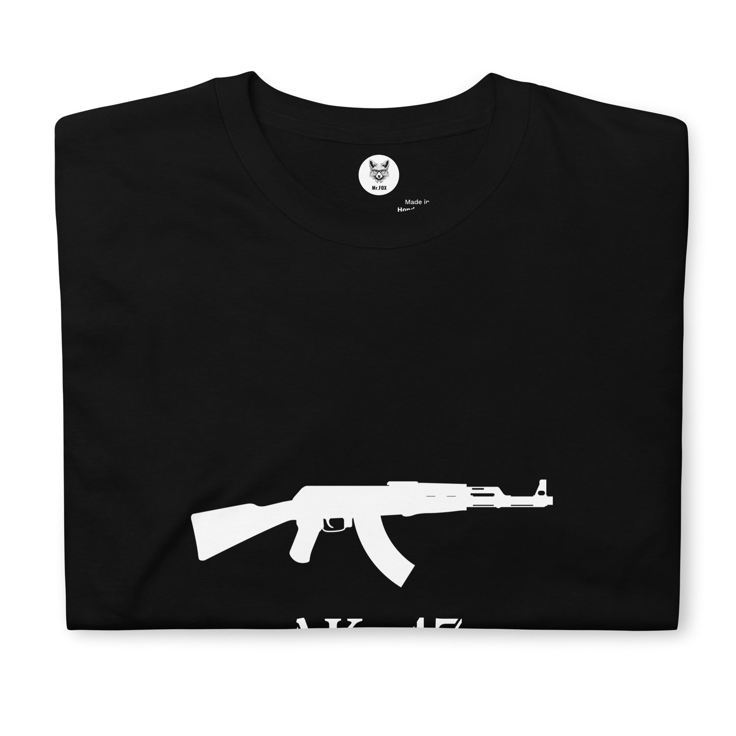 Koszulka unisex z krótkim rękawem "AK-47" ID: 351 (PREMIUM)