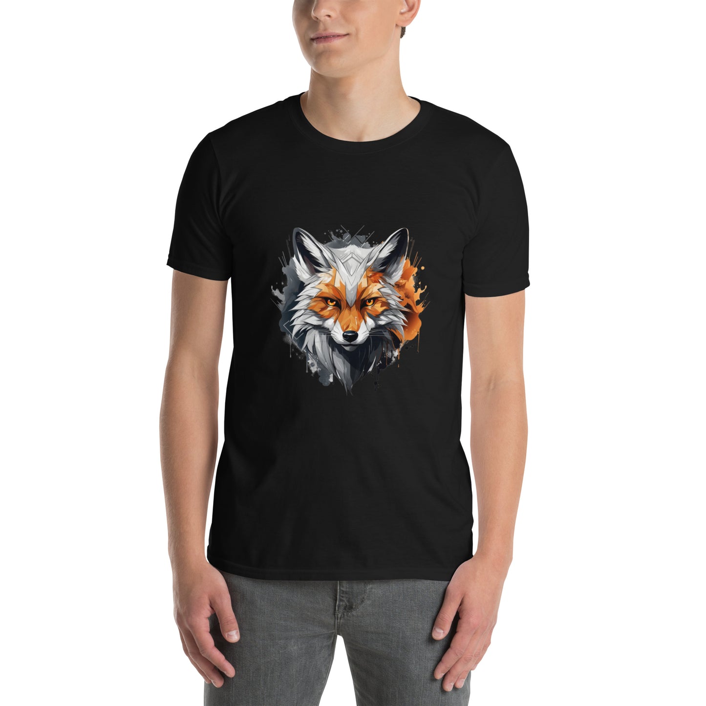 Short-Sleeve Unisex T-Shirt "FOX" ID: 355 (PREMIUM)