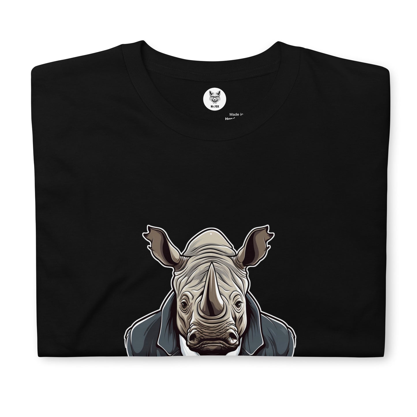 Short-Sleeve Unisex T-Shirt "RHINOCEROS" ID: 356 (PREMIUM)