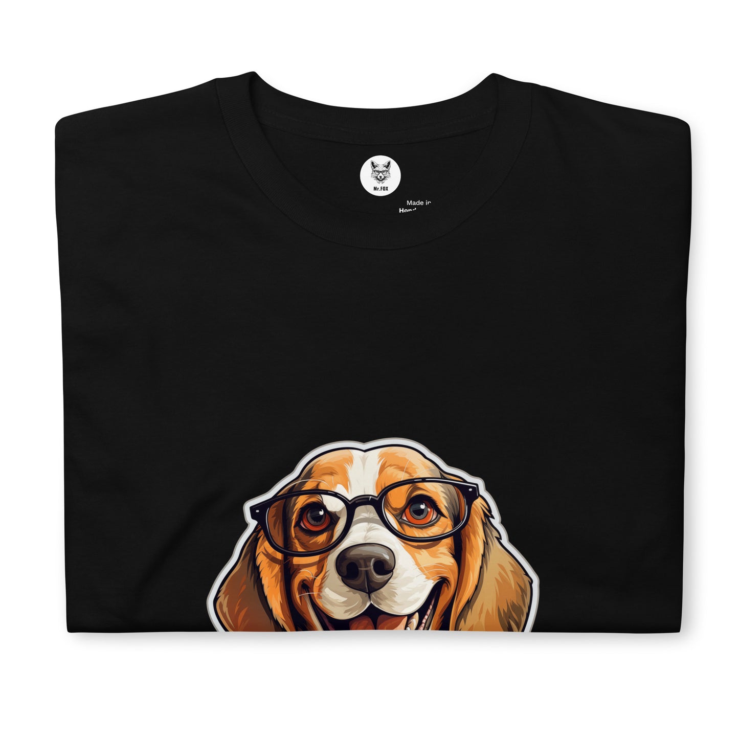 Футболка унисекс с коротким рукавом "BEAGLE DOG" ID: 364 (ПРЕМИУМ)