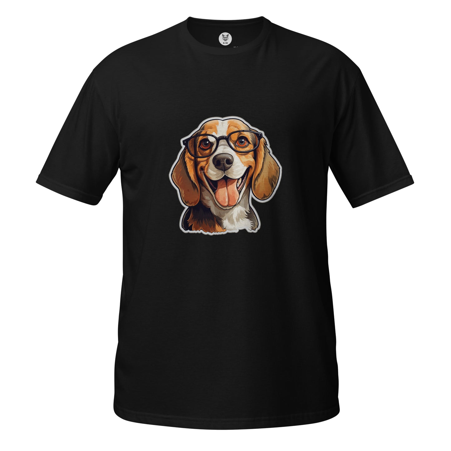 Футболка унисекс с коротким рукавом "BEAGLE DOG" ID: 364 (ПРЕМИУМ)