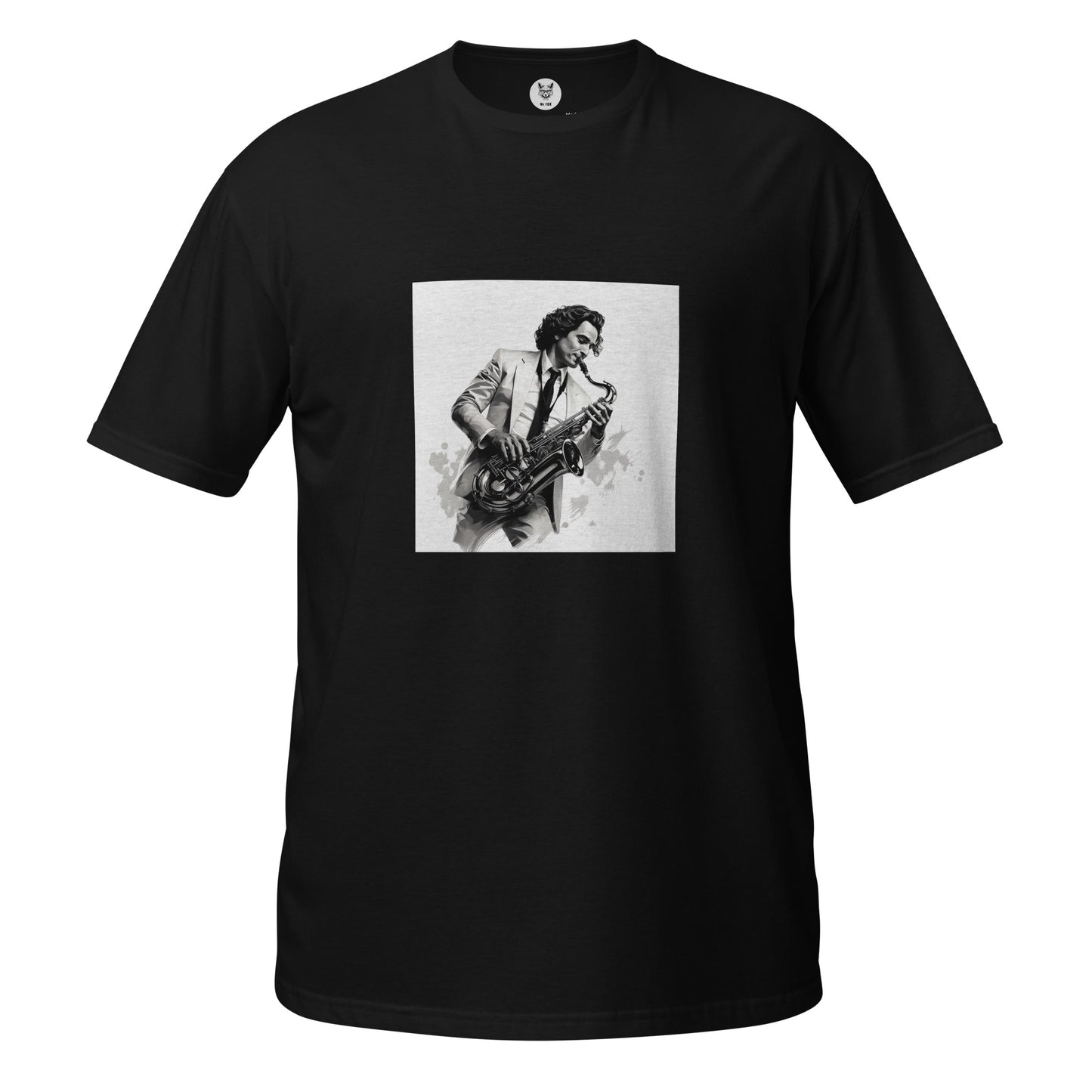 Short-Sleeve Unisex T-Shirt "SAXOPHONIST" ID: 366 (PREMIUM)