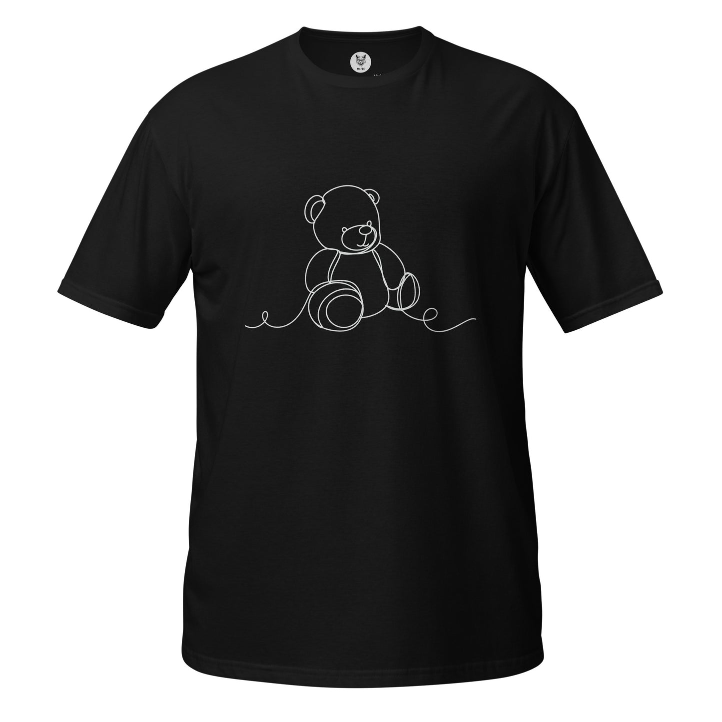 Short-Sleeve Unisex T-Shirt "Teddy-bear" ID: 376 (PREMIUM)